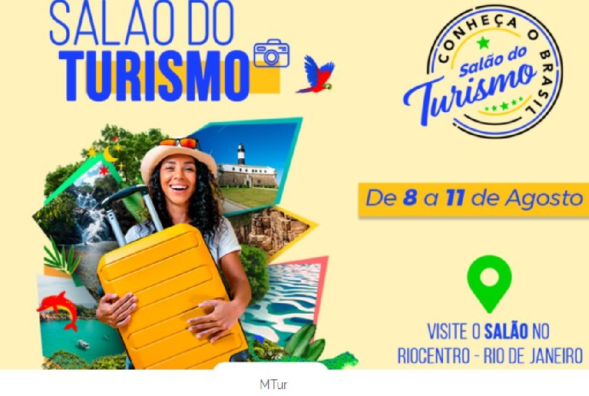 Salão do Turismo: retire seu ingresso e participe do maior evento de turismo do país