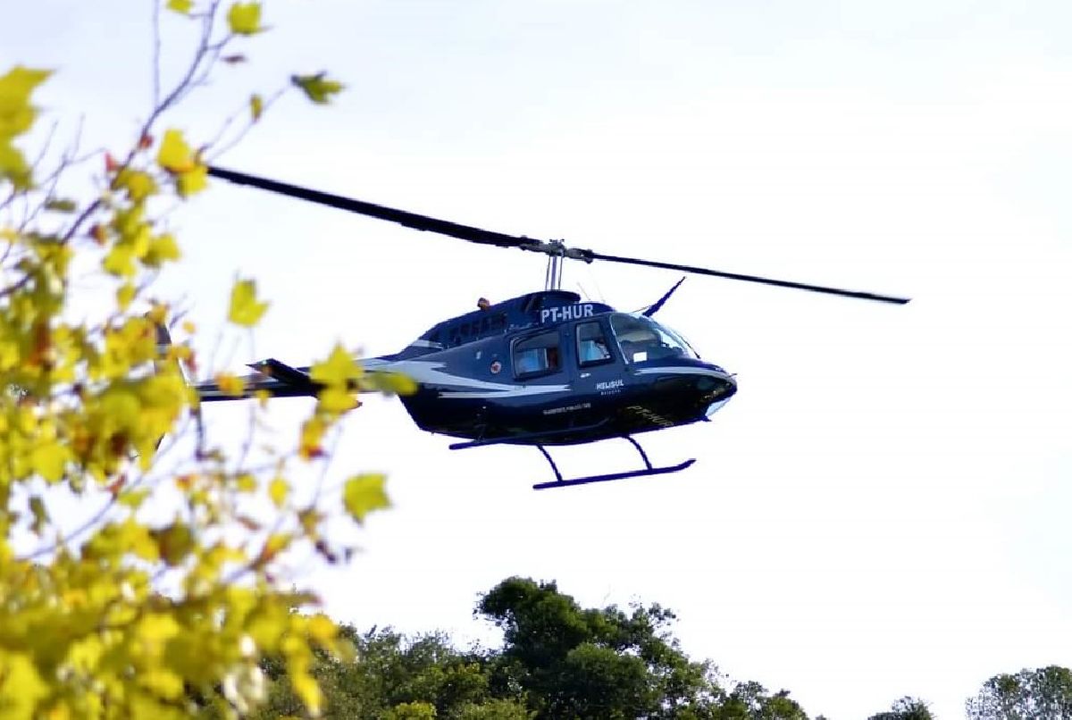 Artistas do Festival de Cinema de Gramado serão transportados pela Helisul