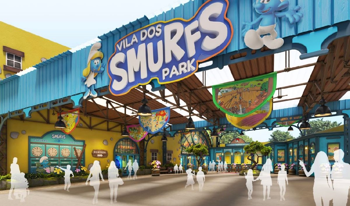 Parque dos Smurfs será inaugurado na cidade de São Paulo em 2025 