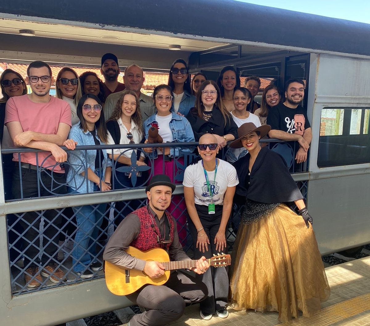 Equipe do Visite São Paulo conhece o Trem Republicano e reforça a importância do turismo regional