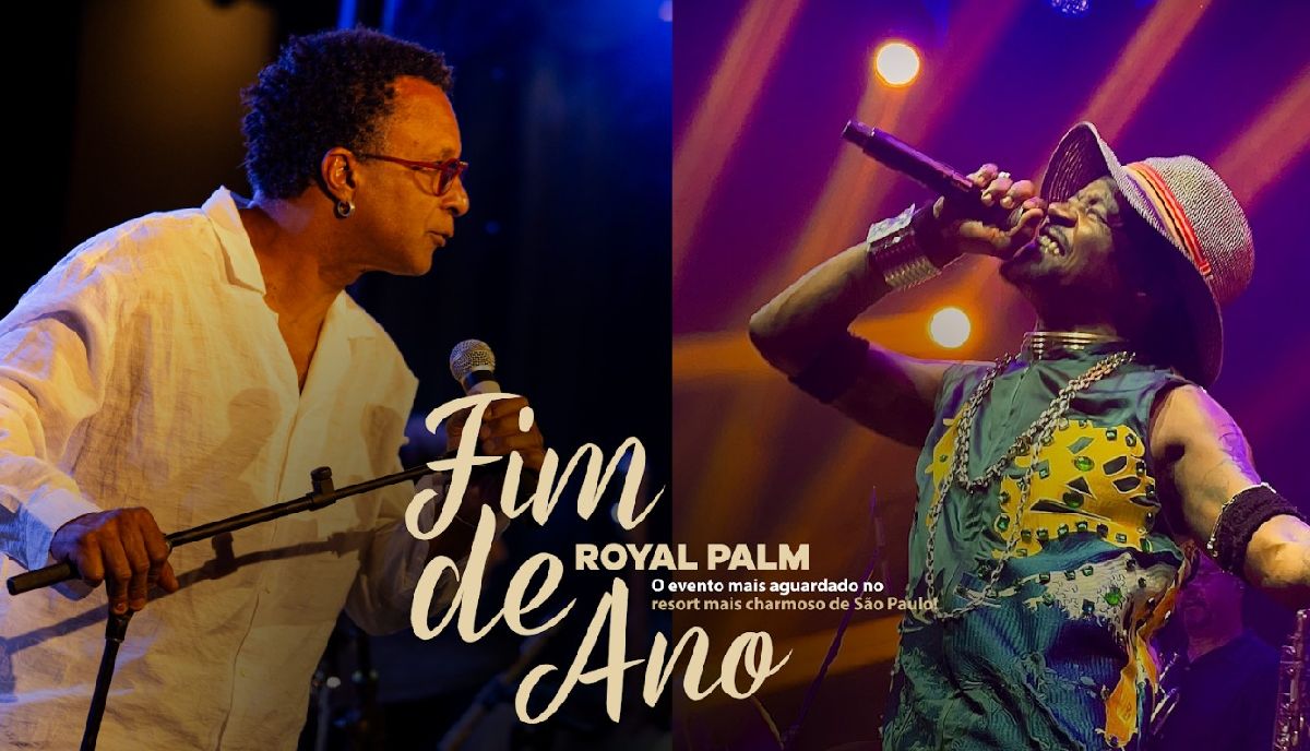 Royal Palm Plaza Resort divulga pacotes de fim de ano com apresentações de Tony Gordon e Toni Garrido