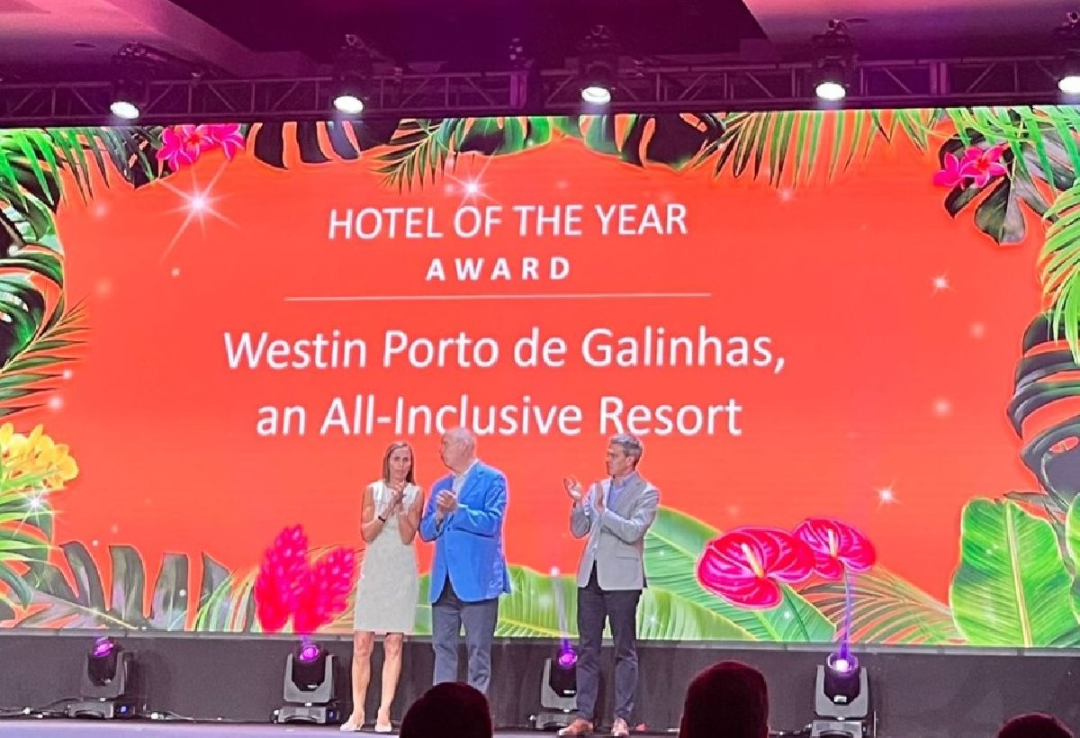 The Westin Porto de Galinhas é premiado como melhor hotel all-inclusive